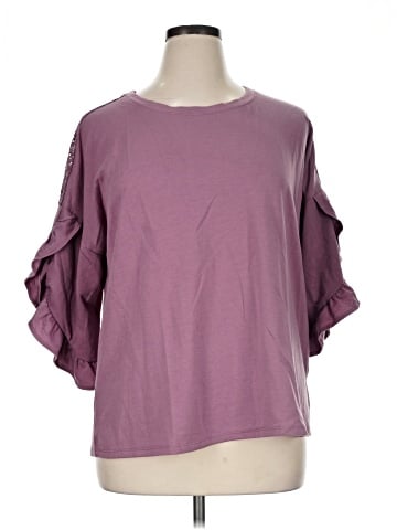 Style&Co 3/4 Sleeve Top (view 1)