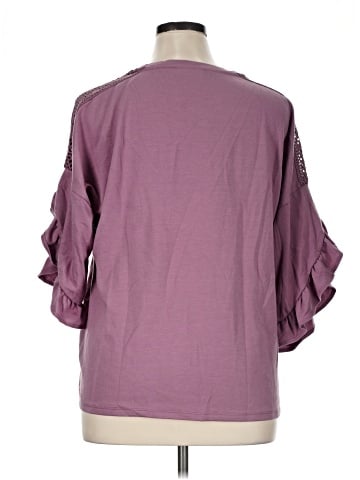 Style&Co 3/4 Sleeve Top (view 2)