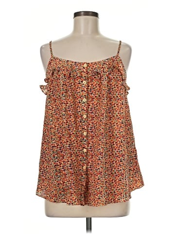 Rebecca Taylor Sleeveless Silk Top (view 1)