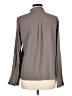 Calvin Klein Gray Long Sleeve Blouse Size L - photo 2