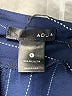 Aqua 100% Polyester Stripes Blue Dress Pants Size L - photo 7