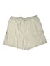 L.L.Bean 100% Cotton Solid Ivory Khaki Shorts Size M - photo 1