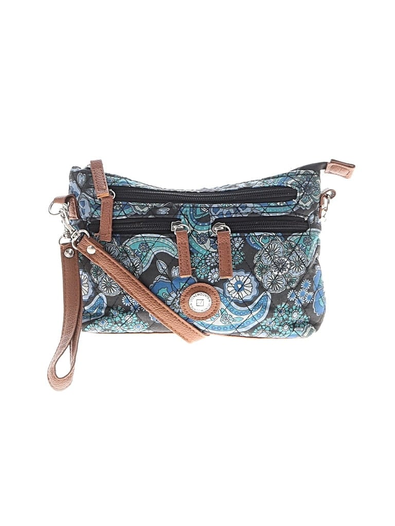 Pre-owned Stone Mountain Shoulder Bag In Blue