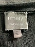 Ninety Black Short Sleeve Top Size XL - photo 7