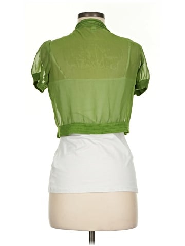 Diane von Furstenberg Short Sleeve Silk Top (view 2)