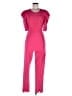 Black Halo Solid Pink Jumpsuit Size 6 - photo 1