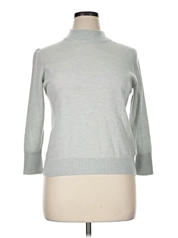 Moth by Anthropologie 3/4 Sleeve Turtleneck (view 1)
