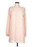 Lulus 100% Polyester Pink Long Sleeve Blouse Size L - photo 1
