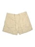 BCBGMAXAZRIA Solid Tan Khaki Shorts Size 2 - photo 2