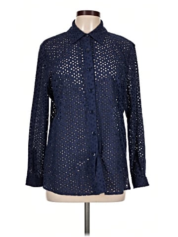 Cali And York Long Sleeve Button-Down Shirt (view 1)