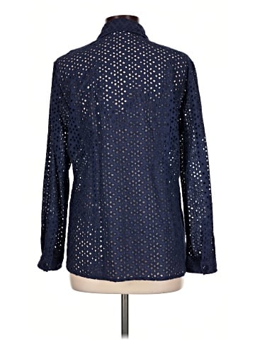 Cali And York Long Sleeve Button-Down Shirt (view 2)