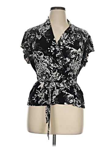 Nine West Short Sleeve Blouse (view 1)