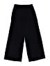 Happily Grey Solid Black Casual Pants Size 7 - 8 - photo 2