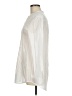 Theory 100% Cotton Ivory Long Sleeve Blouse Size M - photo 5