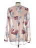 Daniel Rainn 100% Polyester Pink Long Sleeve Blouse Size L - photo 2