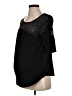 Gap - Maternity Black Short Sleeve Top Size S - photo 1
