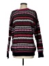 Long Tall Sally Chevron-herringbone Burgundy Pullover Sweater Size S (tall) - photo 1