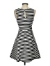 Express Stripes Black Casual Dress Size XS - photo 2