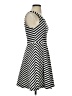 Express Stripes Black Casual Dress Size XS - photo 4