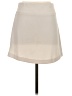 Theory 100% Polyester Solid Ivory Formal Skirt Size 0 - photo 2