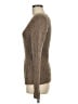 Moda International Metallic Brown Pullover Sweater Size M - photo 5