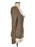 Moda International Metallic Brown Pullover Sweater Size M - photo 4