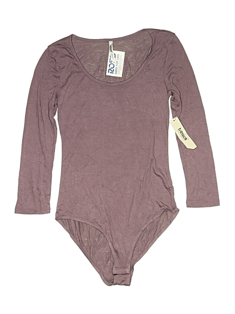 Pre-owned Tresics Bodysuit In Burgundy