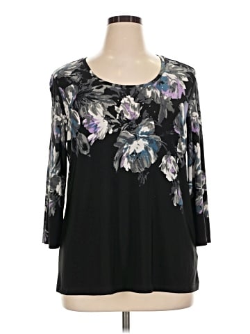 Laura Ashley 3/4 Sleeve Blouse (view 1)