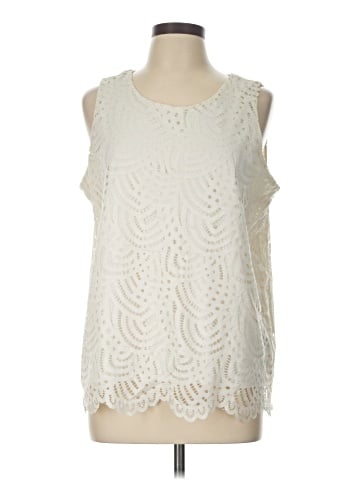 Worthington Sleeveless Blouse (view 1)