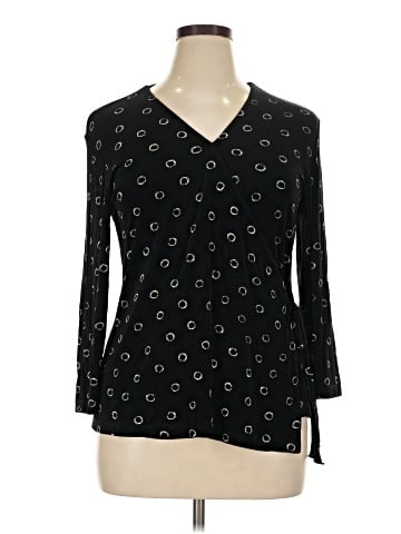 Travelers by Chico's 3/4 Sleeve Blouse (view 1)
