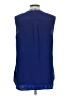 Chico's 100% Polyester Blue Sleeveless Blouse Size Lg (2) - photo 2