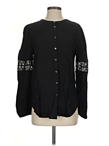 Ann Taylor LOFT Long Sleeve Blouse (view 1)