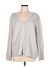 CALVIN KLEIN JEANS Gray Pullover Sweater Size L - photo 1