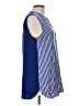 Chico's 100% Polyester Blue Sleeveless Blouse Size Lg (2) - photo 4