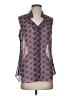 CAbi 100% Polyester Blue Sleeveless Blouse Size S - photo 1