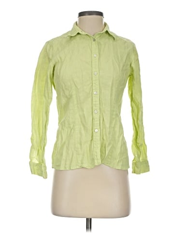 Petite Sophisticate Long Sleeve Button-Down Shirt (view 1)