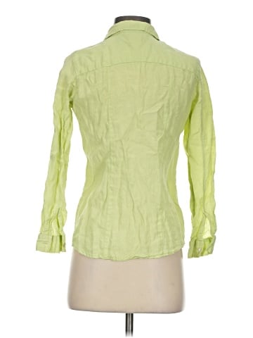 Petite Sophisticate Long Sleeve Button-Down Shirt (view 2)