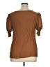 Unbranded Brown Short Sleeve Blouse Size XL - photo 2