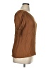 Unbranded Brown Short Sleeve Blouse Size XL - photo 4