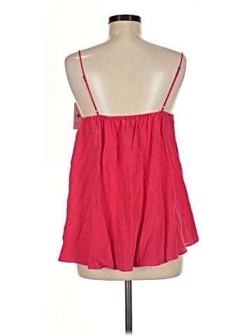 7 For All Mankind Sleeveless Silk Top (view 2)