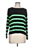 Zara Stripes Green Pullover Sweater Size L - photo 1