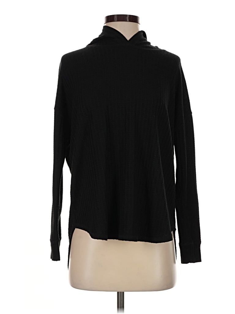 Pre-owned Chaser Turtleneck Sweater In Black