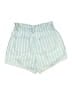 Topshop Stripes Blue Shorts Size 8 - photo 2