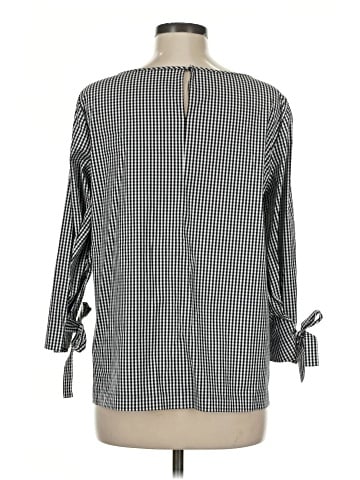 Lafayette 148 New York Long Sleeve Blouse (view 2)