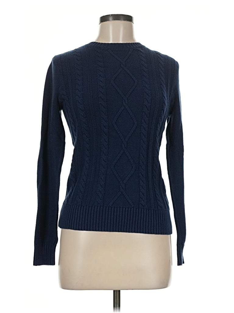 Pre-owned Chaps Pullover Sweater In Blue