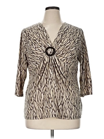 Chaus 3/4 Sleeve Blouse (view 1)