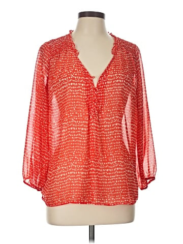 Collective Concepts 3/4 Sleeve Blouse (view 1)
