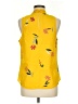 Daniel Rainn 100% Polyester Yellow Sleeveless Blouse Size M - photo 2