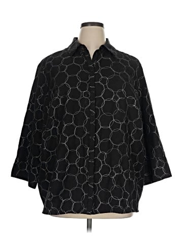 Sag Harbor 3/4 Sleeve Blouse (view 1)