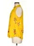 Daniel Rainn 100% Polyester Yellow Sleeveless Blouse Size M - photo 5